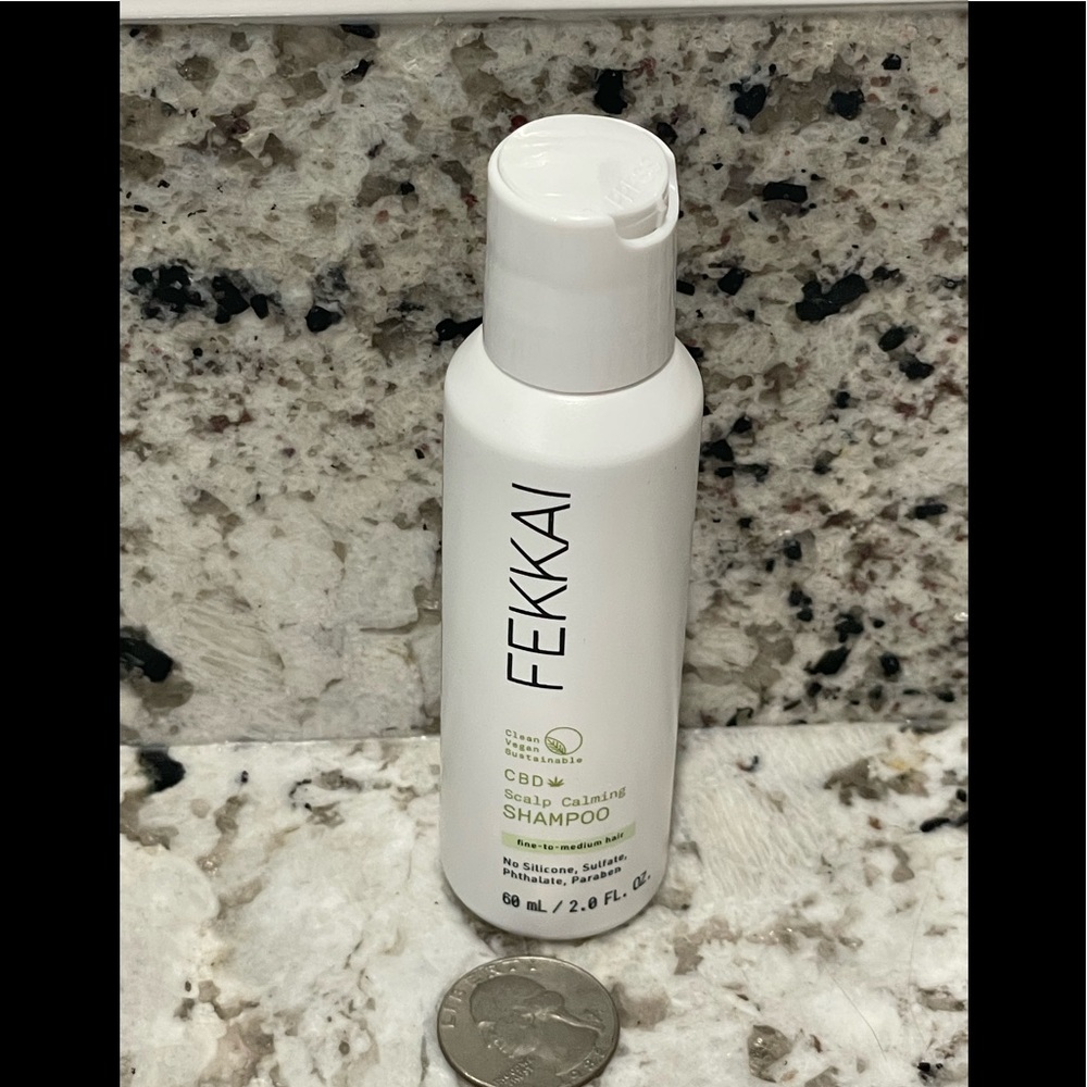 🌶5/$16 Fekkai cbd scalp calming Hair shampoo travel 2oz NWT